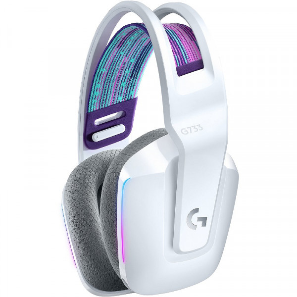 Logitech G733 Lightspeed (Blanc) Casques Logitech, Ultra Pc Gamer Maroc