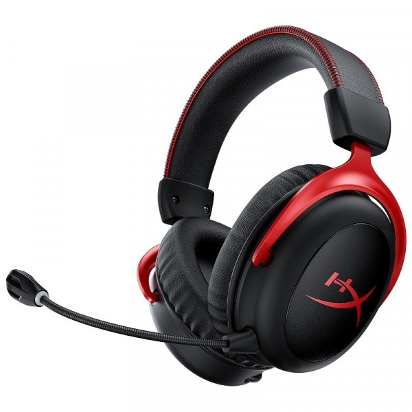 HyperX Cloud II Wireless (Rouge) Casques HyperX, Ultra Pc Gamer Maroc