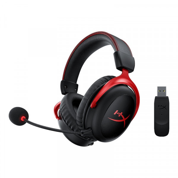 HyperX Cloud II Wireless (Rouge) Casques HyperX, Ultra Pc Gamer Maroc