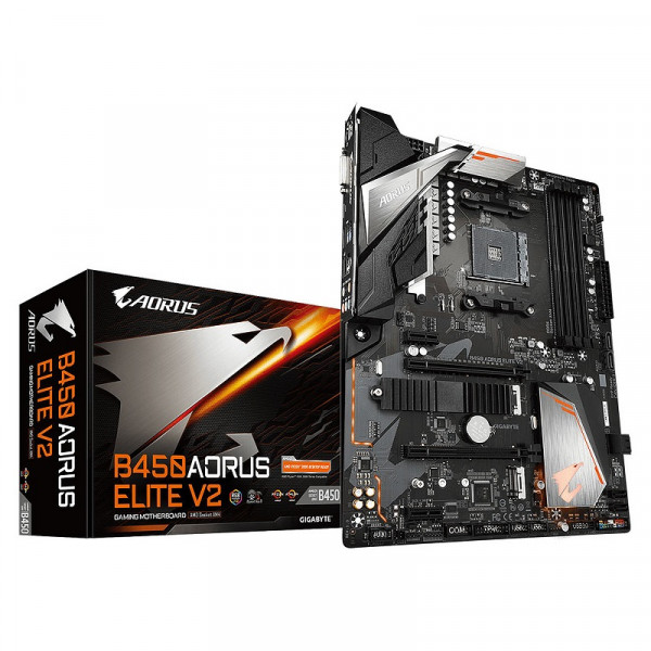 Gigabyte B450 AORUS ELITE V2 Cartes mères Gigabyte, Ultra Pc Gamer Maroc