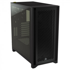 Corsair 4000D AIRFLOW Tempered Glass (Noir) Boitiers PC Corsair, Ultra Pc Gamer Maroc