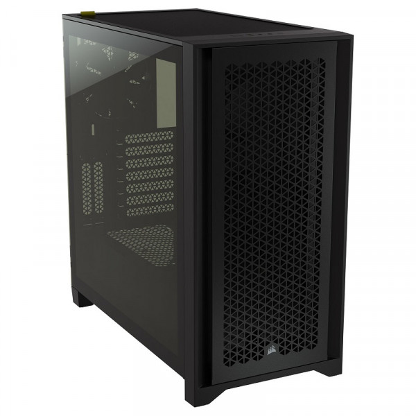 Corsair 4000D AIRFLOW Tempered Glass (Noir) Boitiers PC Corsair, Ultra Pc Gamer Maroc