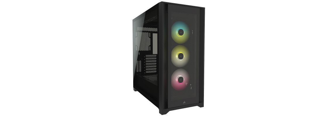Corsair iCUE 5000X RGB Tempered Glass (Noir)