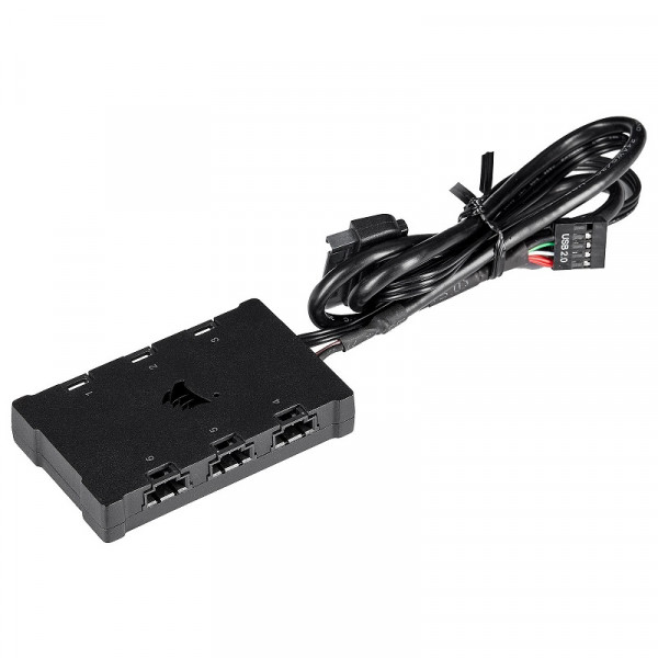Corsair QL Series QL140 RGB (Par 2) Noir Refroidissement Corsair, Ultra Pc Gamer Maroc