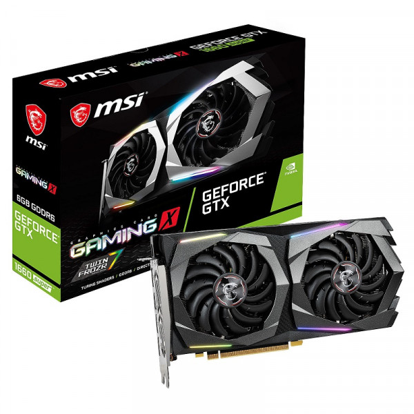 MSI GeForce GTX 1660 SUPER GAMING X 6GB GDDR6 Cartes graphiques MSI, Ultra Pc Gamer Maroc