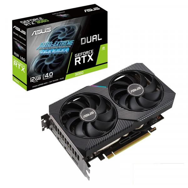 ASUS GeForce RTX 3060 Dual OC V2 12GB GDDR6 Cartes graphiques ASUS, Ultra Pc Gamer Maroc