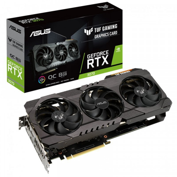 ASUS GeForce RTX 3070 TUF GAMING OC V2 8GB GDDR6 (LHR) Cartes graphiques ASUS, Ultra Pc Gamer Maroc