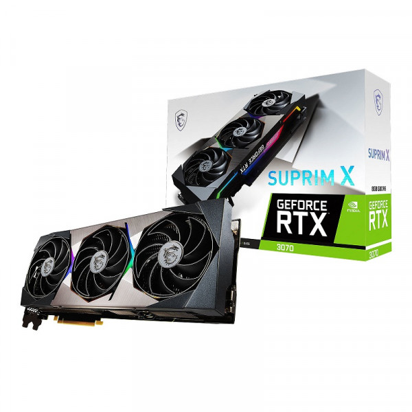 MSI GeForce RTX 3070 SUPRIM X 8GB GDDR6 Cartes graphiques MSI, Ultra Pc Gamer Maroc