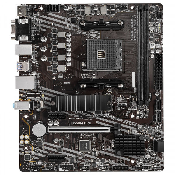 MSI B550M PRO Cartes mères ASUS, Ultra Pc Gamer Maroc