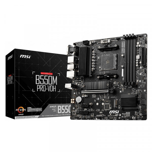 MSI B550M PRO-VDH Socket AM4 MSI, Ultra Pc Gamer Maroc
