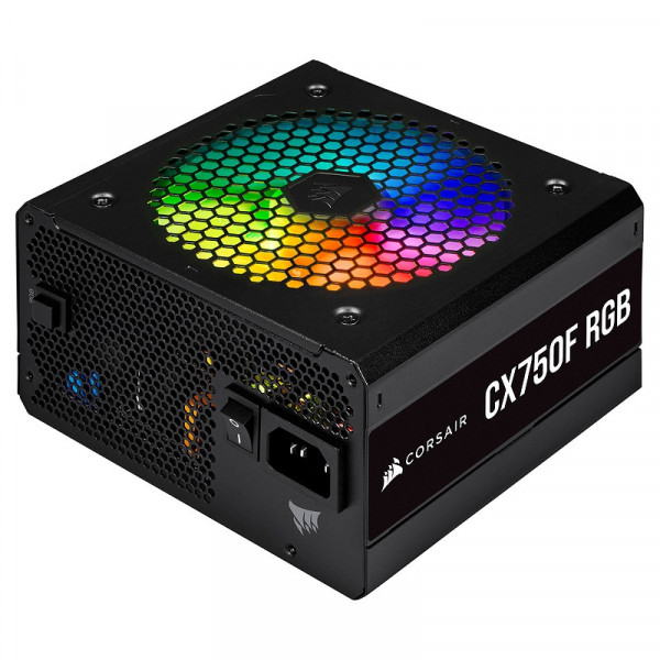 Corsair CX750F RGB 80PLUS Bronze (Noir) Alimentations PC Corsair, Ultra Pc Gamer Maroc