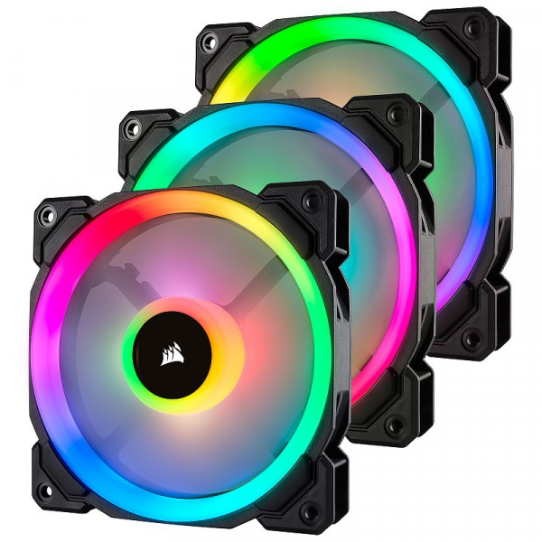 Corsair LL Series LL120 RGB Triple Pack Noir Refroidissement Corsair, Ultra Pc Gamer Maroc