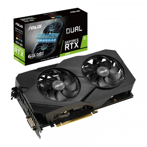 ASUS GeForce RTX 2060 DUAL EVO OC 6GB GDDR6 Cartes graphiques ASUS, Ultra Pc Gamer Maroc