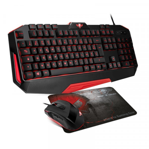 BUNDLE Spirit of Gamer PRO-MK3 Kits claviers/souris Spirit of Gamer, Ultra Pc Gamer Maroc