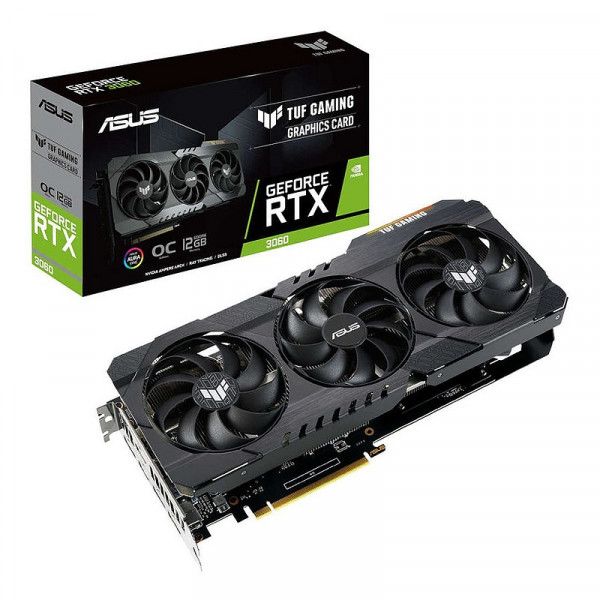 ASUS TUF GeForce RTX 3060 GAMING OC V2 12GB GDDR6 (LHR) NVIDIA ASUS, Ultra Pc Gamer Maroc