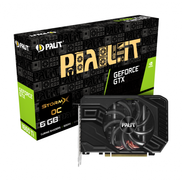 PALIT GeForce GTX 1660 Ti StormX 6GB GDDR6 Cartes graphiques Palit, Ultra Pc Gamer Maroc