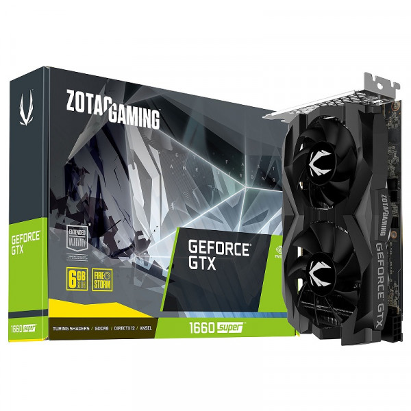 ZOTAC GeForce GTX 1660 SUPER Twin fan 6GB GDDR6 Cartes graphiques Zotac, Ultra Pc Gamer Maroc
