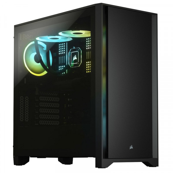 Corsair 4000D Tempered Glass (Noir) Boitiers PC Corsair, Ultra Pc Gamer Maroc