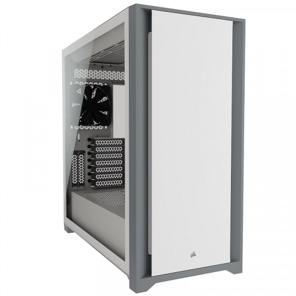 Corsair 5000D (Blanc) Boitiers PC Corsair, Ultra Pc Gamer Maroc