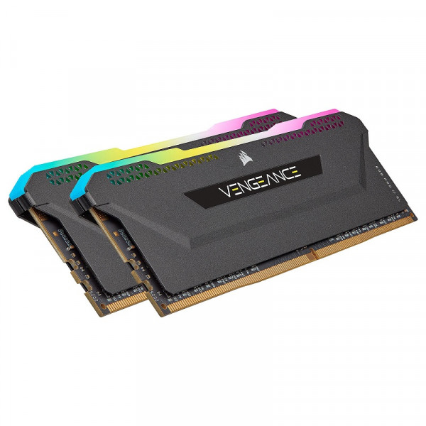 Corsair Vengeance RGB PRO SL Series 32Go (2x 16Go) DDR4 3600 MHz CL18 Mémoire vive PC Corsair, Ultra Pc Gamer Maroc
