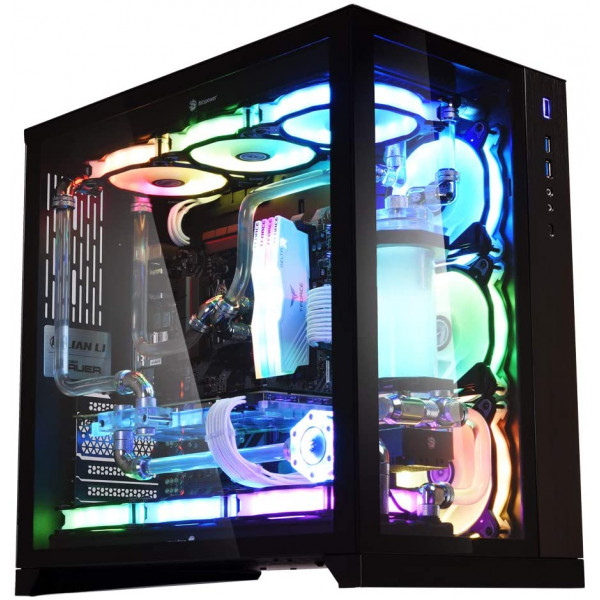 Lian Li PC-O11DX Dynamic Tempered glass (Noir) Boitiers PC Lian Li, Ultra Pc Gamer Maroc
