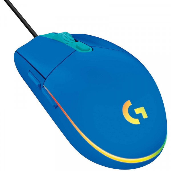 Logitech G G203 LightSync (Bleu) Souris Logitech, Ultra Pc Gamer Maroc