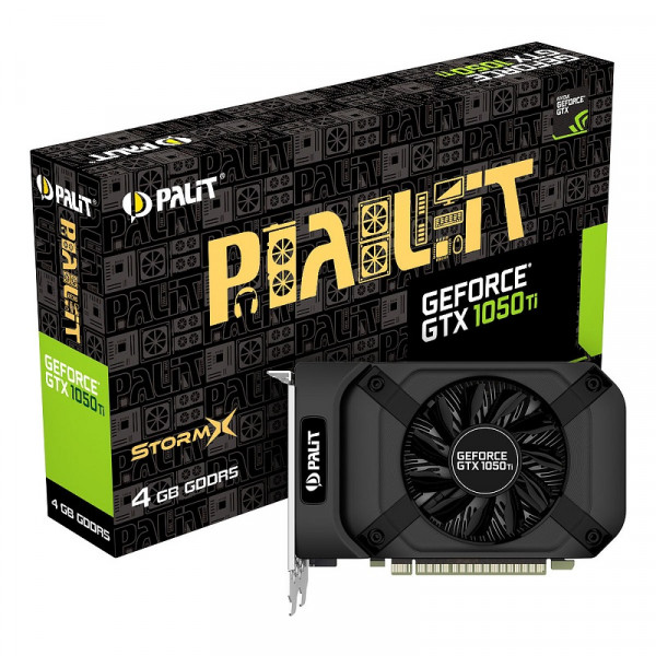 Palit GeForce GTX 1050Ti StormX 4GB GDDR5 Cartes graphiques Palit, Ultra Pc Gamer Maroc
