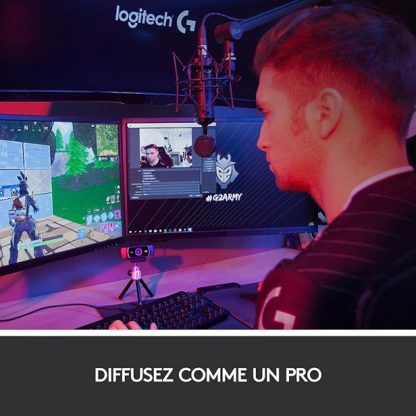 Logitech C922 Pro Webcams Logitech, Ultra Pc Gamer Maroc