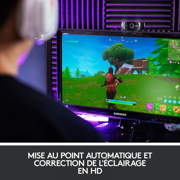 Logitech C922 Pro Webcams Logitech, Ultra Pc Gamer Maroc