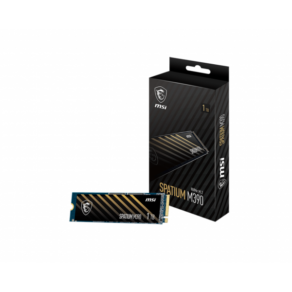 MSI SPATIUM M390 NVMe M.2 500GB Disques SSD MSI, Ultra Pc Gamer Maroc