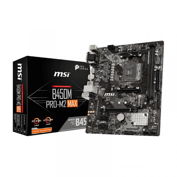 MSI B450M PRO-M2 MAX Cartes mères MSI, Ultra Pc Gamer Maroc