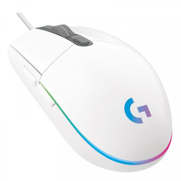 Logitech G G203 LightSync (Blanc) Souris Logitech, Ultra Pc Gamer Maroc
