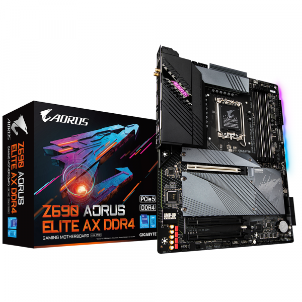 Gigabyte Z690 AORUS ELITE AX DDR4 Cartes mères Gigabyte, Ultra Pc Gamer Maroc