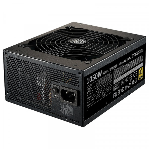 Cooler Master MWE Gold 1050 Full Modular V2 80PLUS GOLD 1050W Alimentations PC Cooler Master, Ultra Pc Gamer Maroc