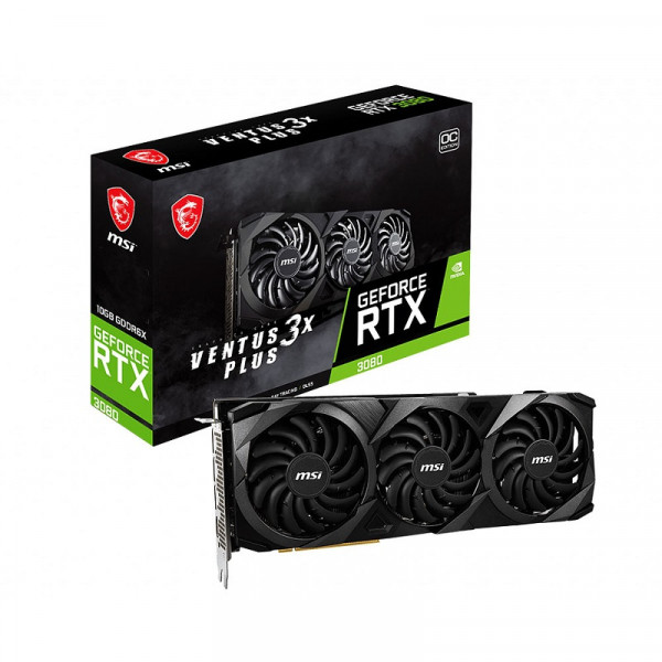 MSI GeForce RTX 3080 VENTUS 3X PLUS OC 10GB GDDR6X Cartes graphiques MSI, Ultra Pc Gamer Maroc