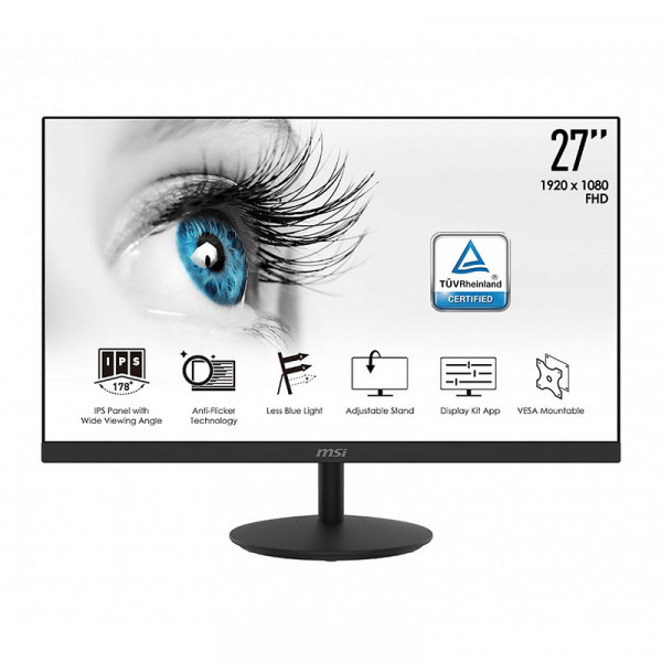 MSI PRO MP271 27" IPS 75Hz Moniteurs MSI, Ultra Pc Gamer Maroc