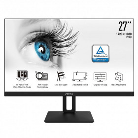 MSI PRO MP271P 27" IPS 75Hz Moniteurs MSI, Ultra Pc Gamer Maroc
