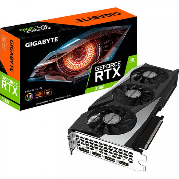Gigabyte GeForce RTX 3060 Gaming OC 12GB GDDR6 (LHR) Cartes graphiques ASUS, Ultra Pc Gamer Maroc