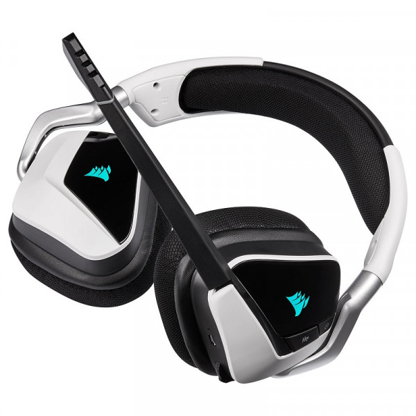 Corsair Gaming VOID RGB ELITE Wireless (blanc) Casques Corsair, Ultra Pc Gamer Maroc
