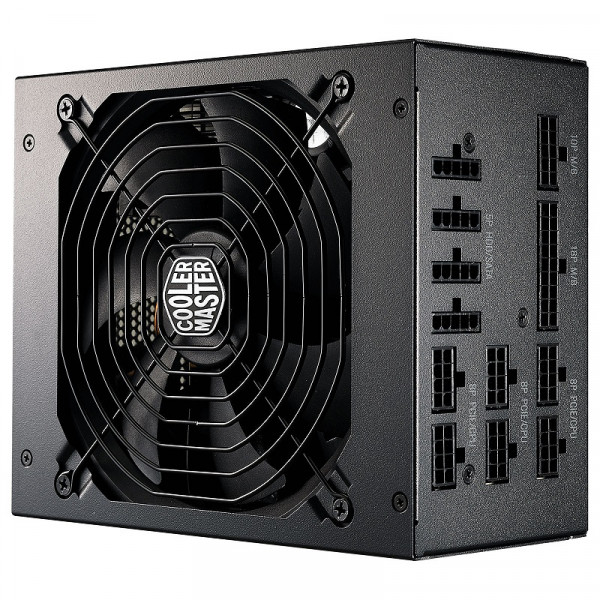 Cooler Master MWE Gold 1250 Full Modular V2 80PLUS GOLD 1250W Alimentations PC Cooler Master, Ultra Pc Gamer Maroc