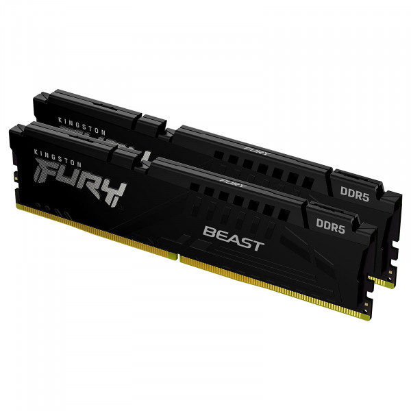 Kingston FURY Beast 32Go (2x16Go) DDR5 5600 MHz CL40 Mémoire vive DDR5 Kingston, Ultra Pc Gamer Maroc
