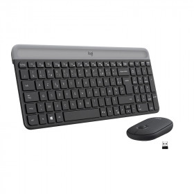 Logitech Desktop MK470 Sans-fil (AZERTY) Kits claviers/souris Logitech, Ultra Pc Gamer Maroc