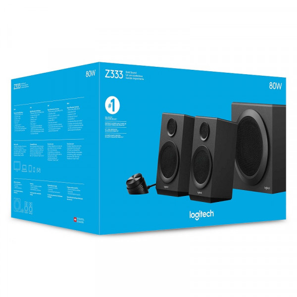 Logitech Z333 Multimedia Speakers Périphériques Logitech, Ultra Pc Gamer Maroc