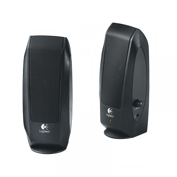 Logitech S120 Stereo Speakers Périphériques Logitech, Ultra Pc Gamer Maroc