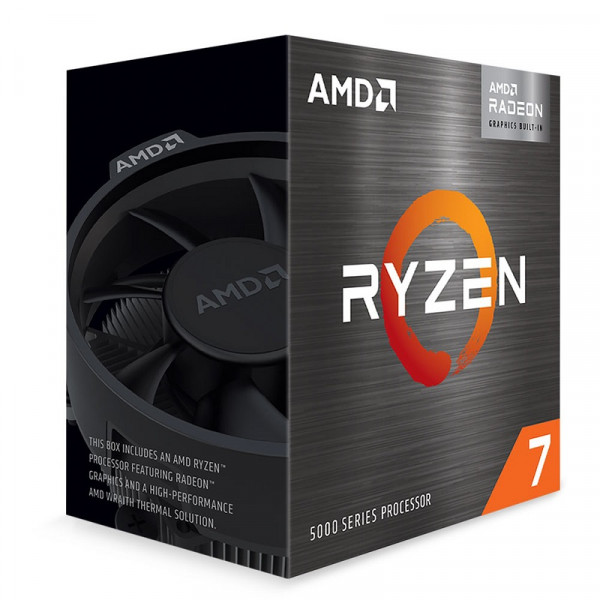 AMD Ryzen 7 5700G Wraith Stealth (3.8 GHz / 4.6 GHz) BOX Processeurs AMD, Ultra Pc Gamer Maroc