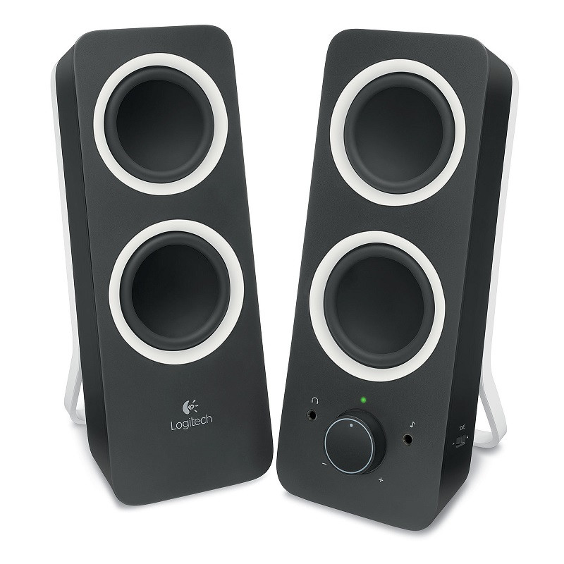 Logitech Multimedia Speakers Z200 (Noir) Périphériques Logitech Maroc