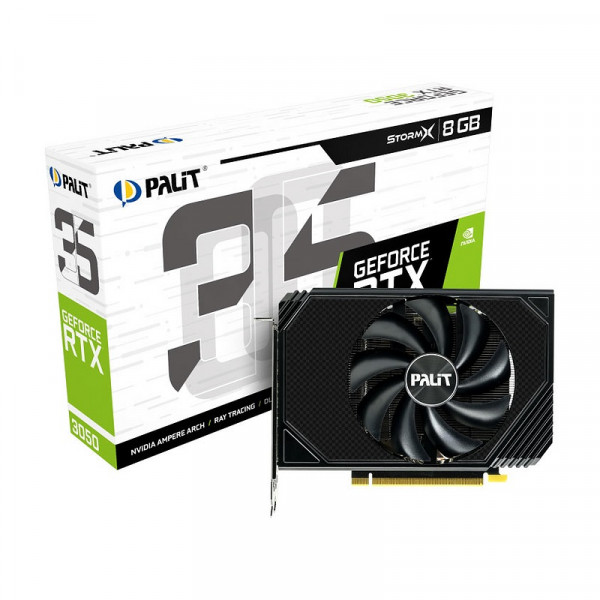 PALIT GeForce RTX 3050 StormX 8GB GDDR6 Cartes graphiques Palit, Ultra Pc Gamer Maroc