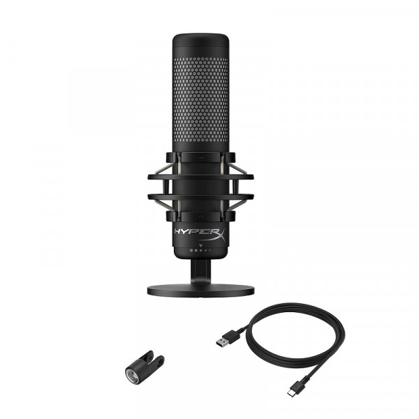 HyperX Quadcast S RGB Noir Microphones HyperX, Ultra Pc Gamer Maroc