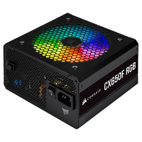 Corsair CX650F RGB 80PLUS Bronze (Noir) Alimentations PC Corsair, Ultra Pc Gamer Maroc