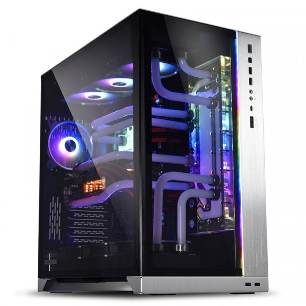 Lian Li Dynamic O11D XL ROG Certified (Silver) Boitiers PC Lian Li, Ultra Pc Gamer Maroc